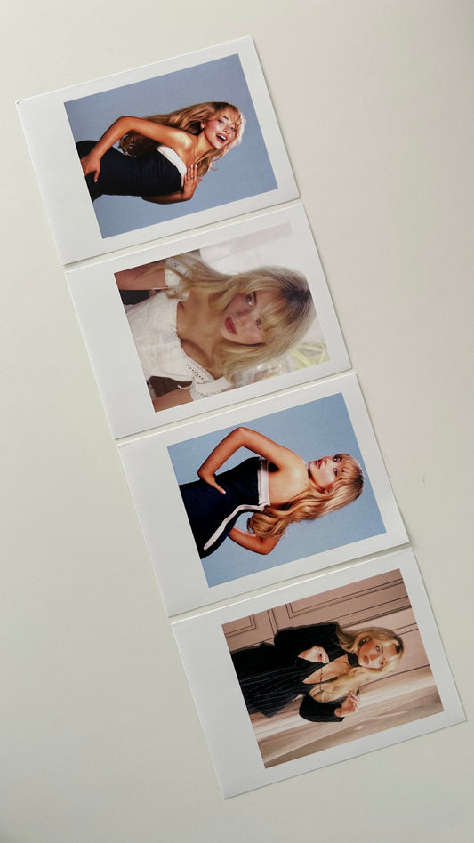 Sabrina Carpenter Polaroid-Style Prints