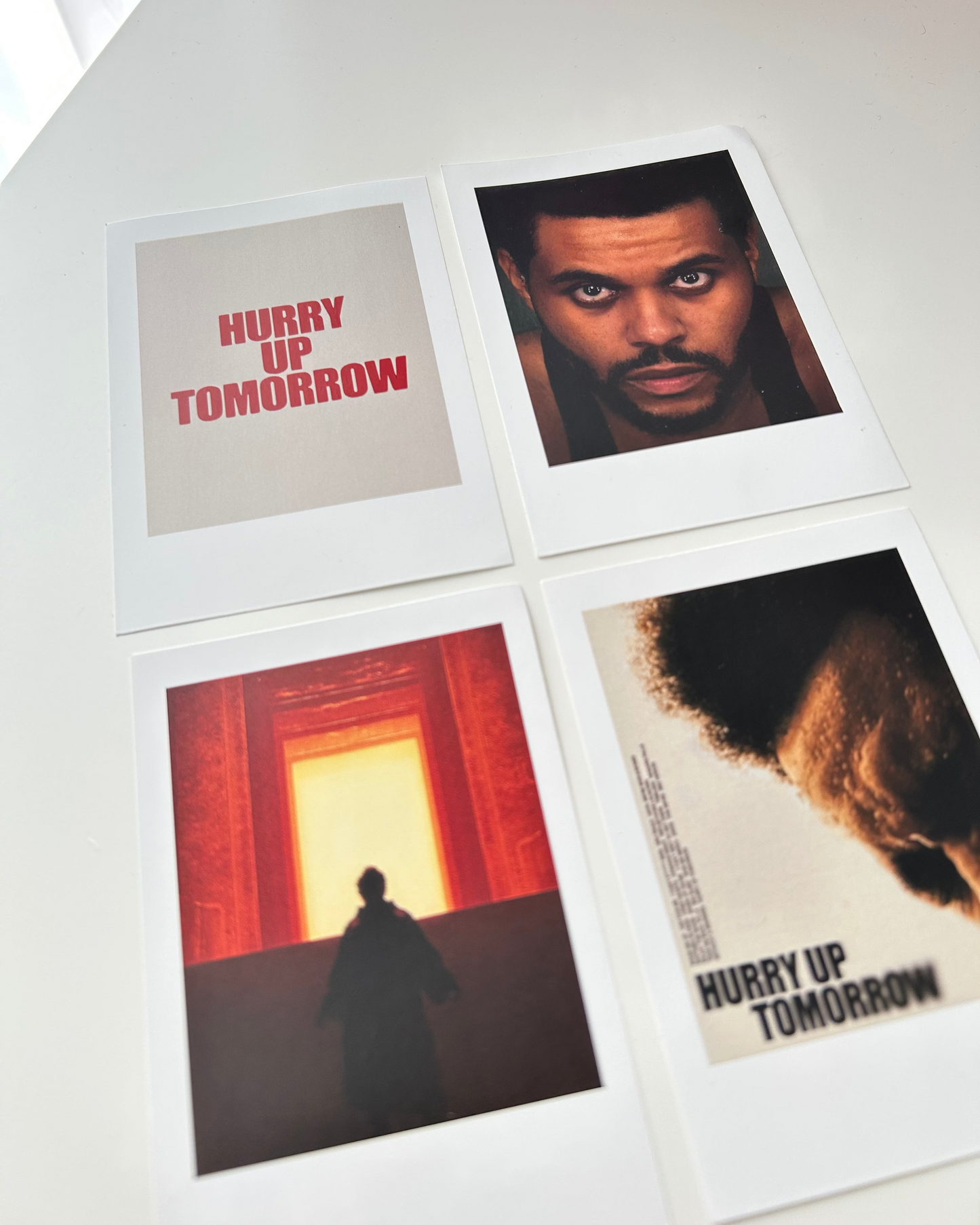 The Weeknd Polaroid-Style Prints