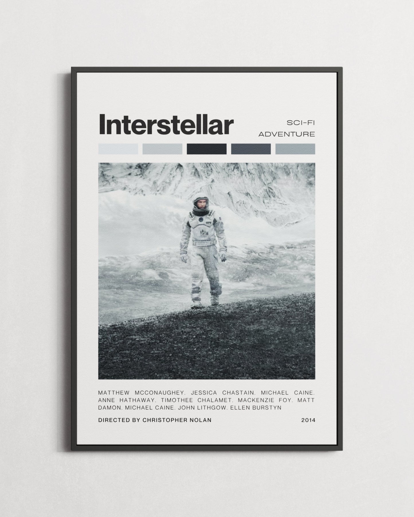 Interstellar Minimal Print