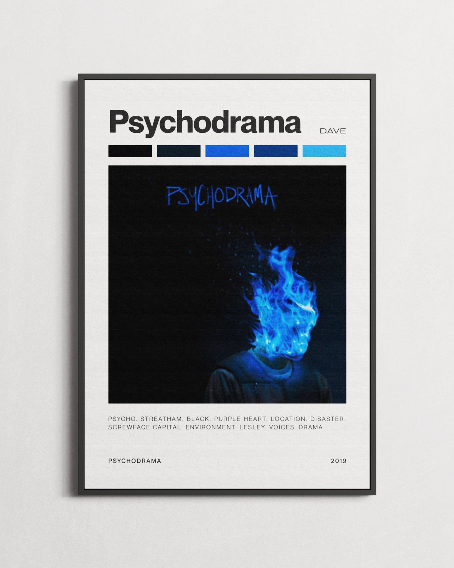 Dave Psychodrama Minimal Poster