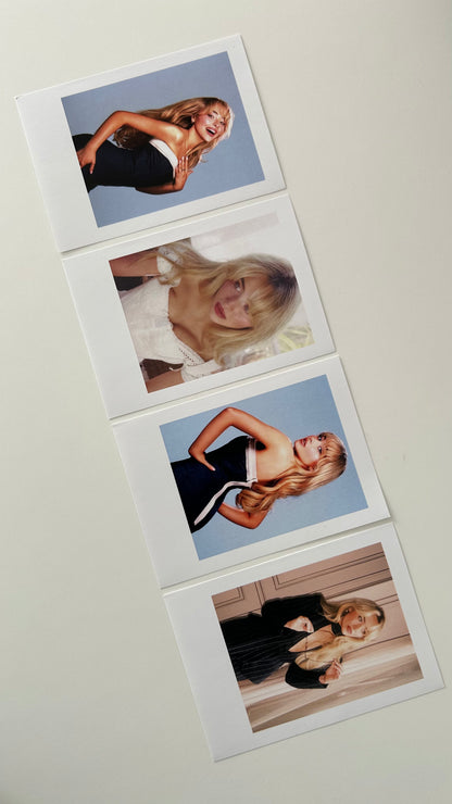 Sabrina Carpenter Polaroid-Style Prints