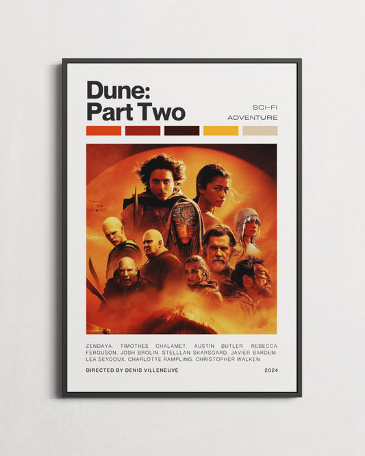 Dune: Part Two Minimal Print