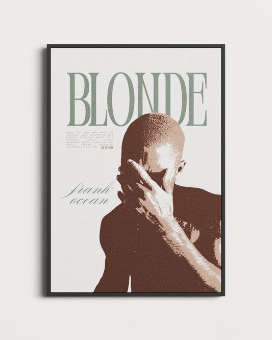 Frank Ocean Blond Vintage Poster