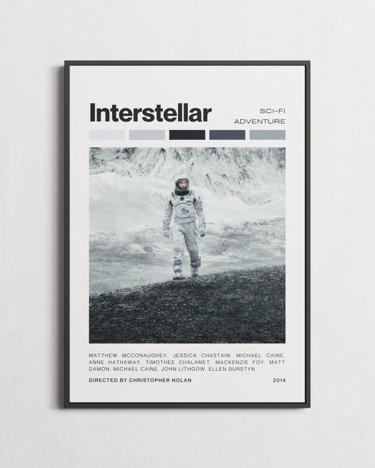 Interstellar Minimal Print